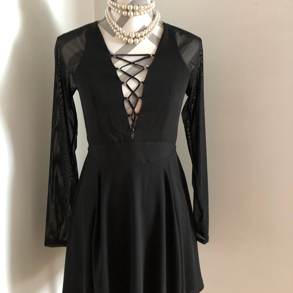 Express black dress